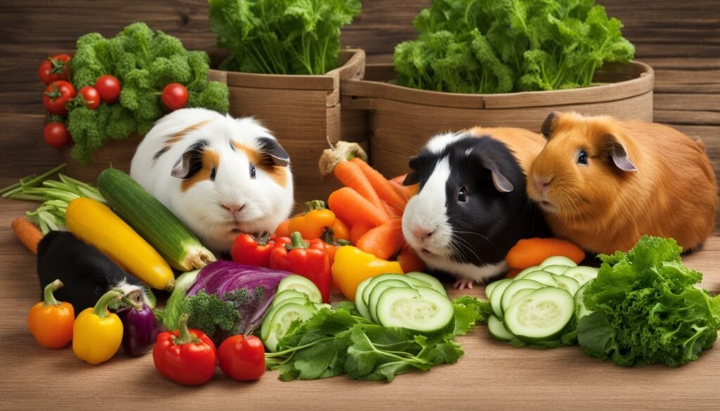 Alimentación de las cobayas