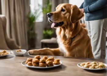 Cómo hacer que el perro deje de pedir comida de la mesa