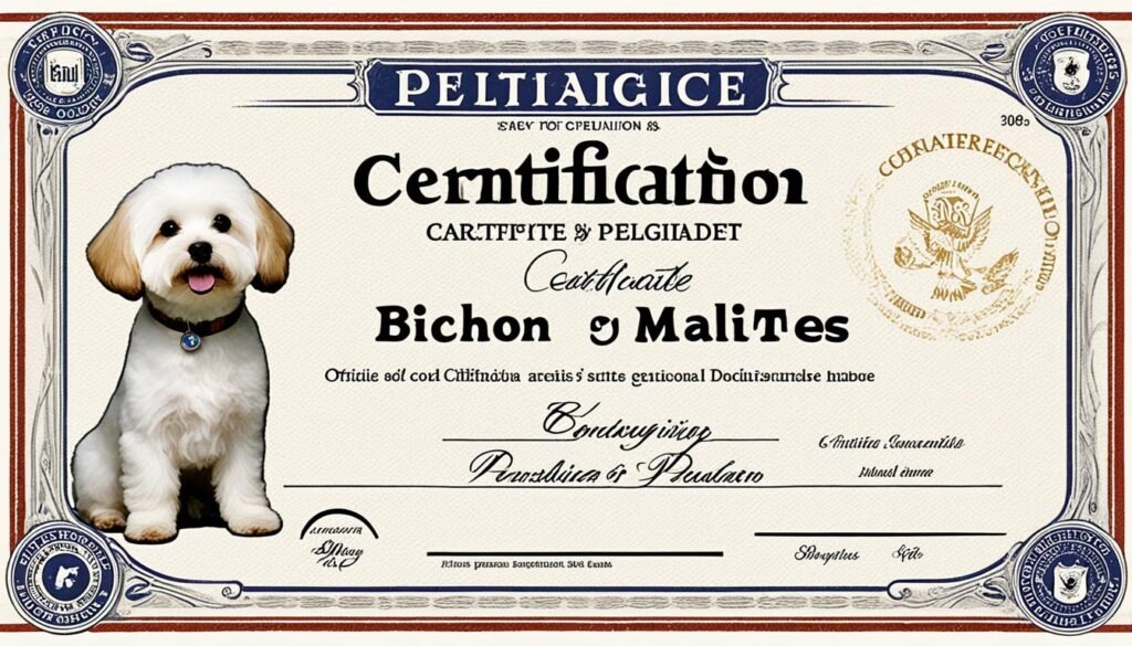 bichón maltés pedigrí bichón maltés pedigrí