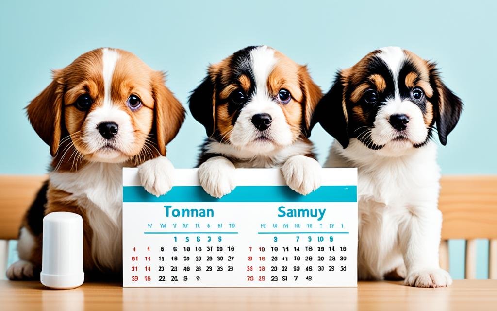 calendario de vacunación para cachorros