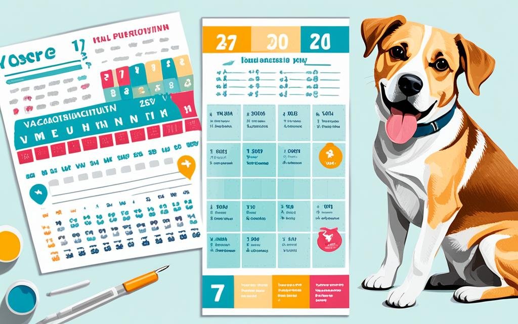calendario de vacunación para perros adultos