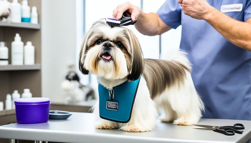 cuidado del pelaje Shih tzu