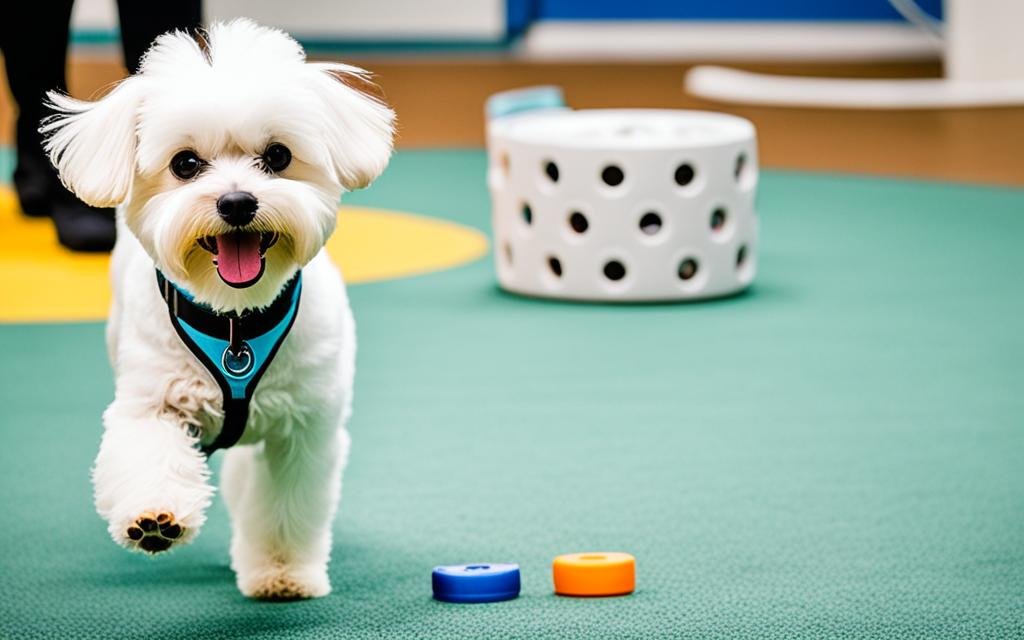 entrenamiento positivo bichon maltes