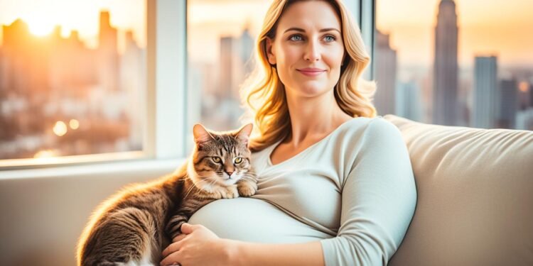 ¿Es malo tener gatos durante el embarazo? - Mis Animal gatos y embarazo