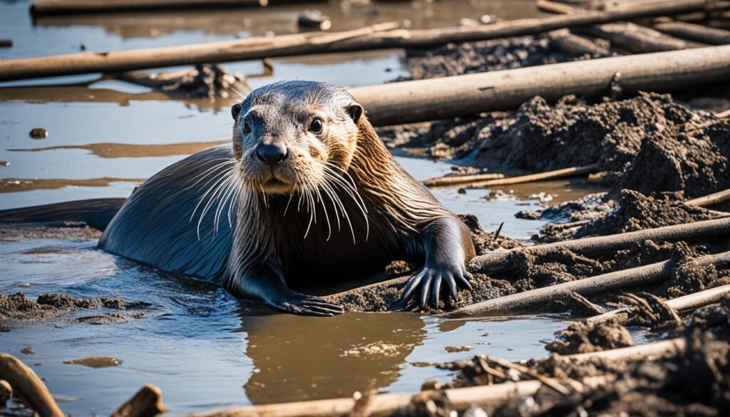 nutria gigante en peligro nutria gigante en peligro