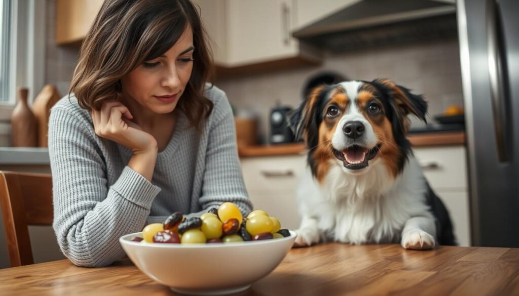 Toxicidad de uvas y pasas en perros