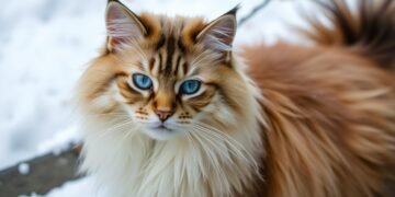 Gato siberiano: Descubre esta hermosa raza felina. - Mis Animal gato siberiano